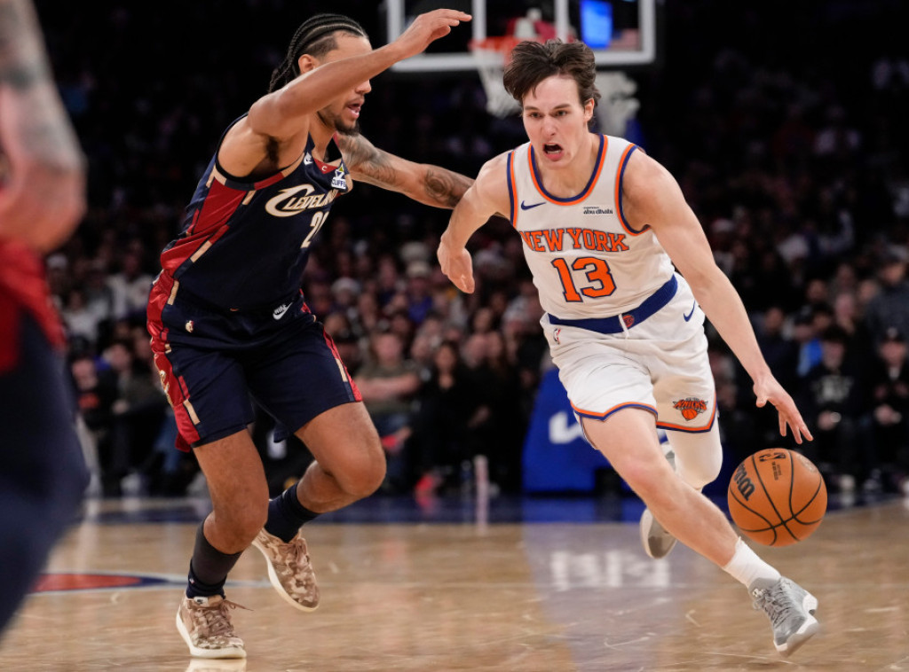 Košarkaši Njujorka pobedili Klivlend u NBA ligi