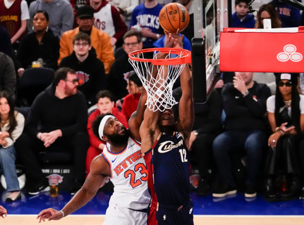 Košarkaši Njujorka pobedili Klivlend u NBA ligi