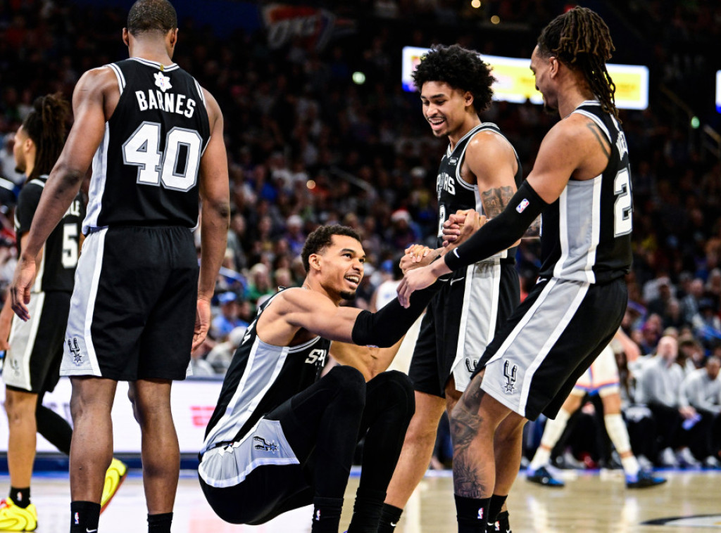 Košarkaši San Antonija savladali Oklahomu u NBA ligi