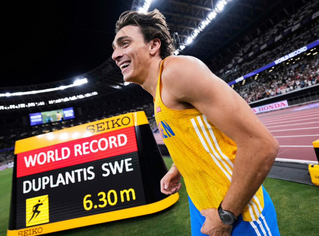 Švedski atletičar Duplantis najbolji sportista Evrope u izboru novinskih agencija