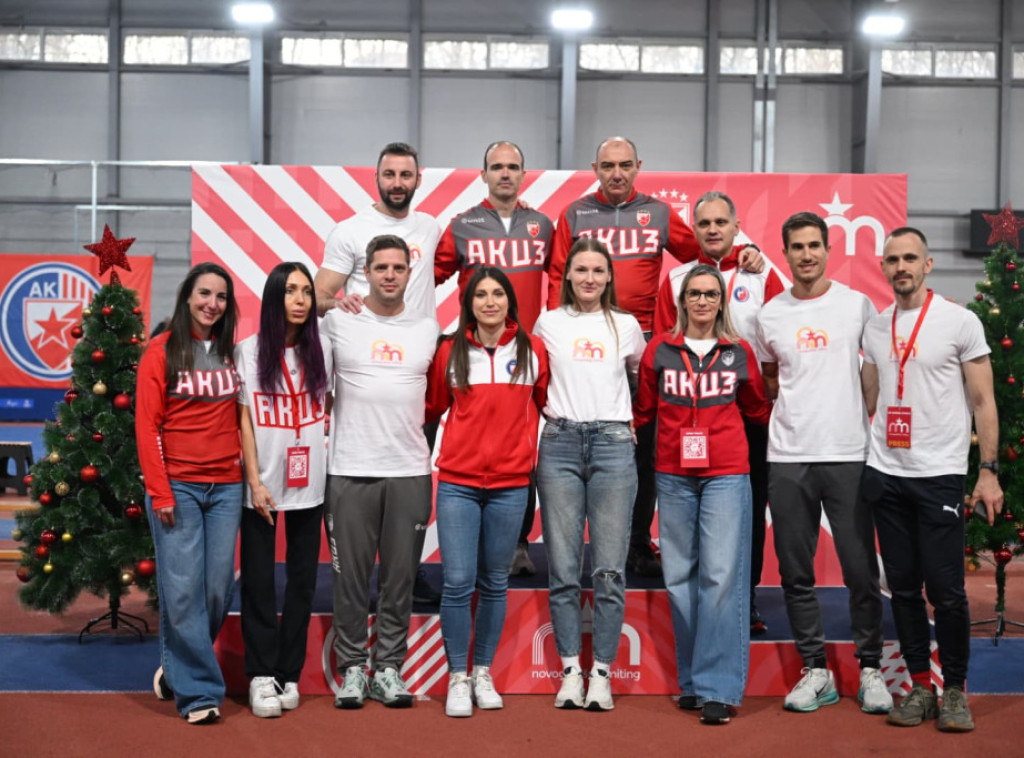 Atletski klub Crvena zvezda održao tradicionalni Novogodišnji miting