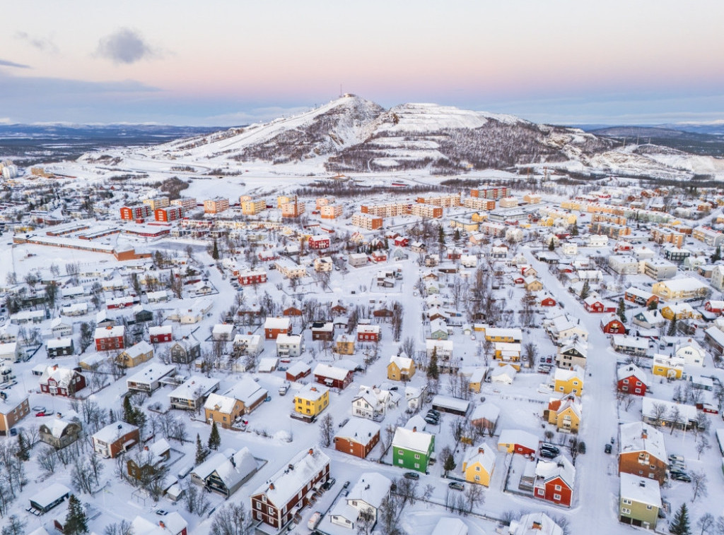 Grad Kiruna na severu Švedske premešta se zbog širenja rudnika