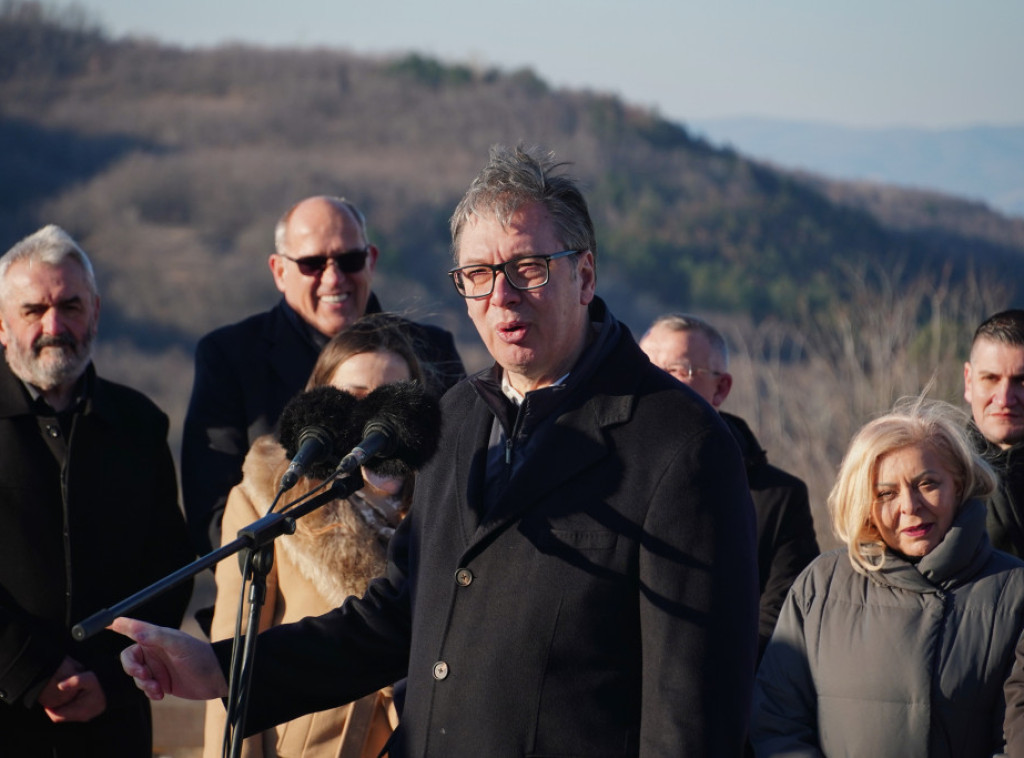 Vučić: Do kraja 2026. gotovi radovi na brzoj saobraćajnici do Golupca
