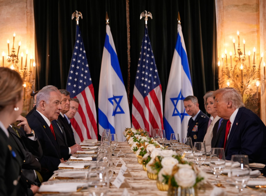 Netanjahu na početku susreta sa Trampom uputio reči hvale predsedniku SAD