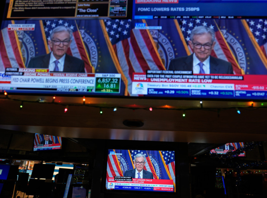 Većina članova odbora FED-a očekuje smanjenje kamatnih stopa dogodine