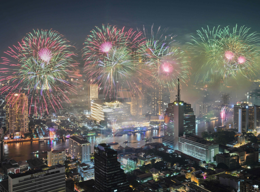 Nova godina dočekana u Vijetnamu, Tajlandu, Kambodži i drugim zemljama