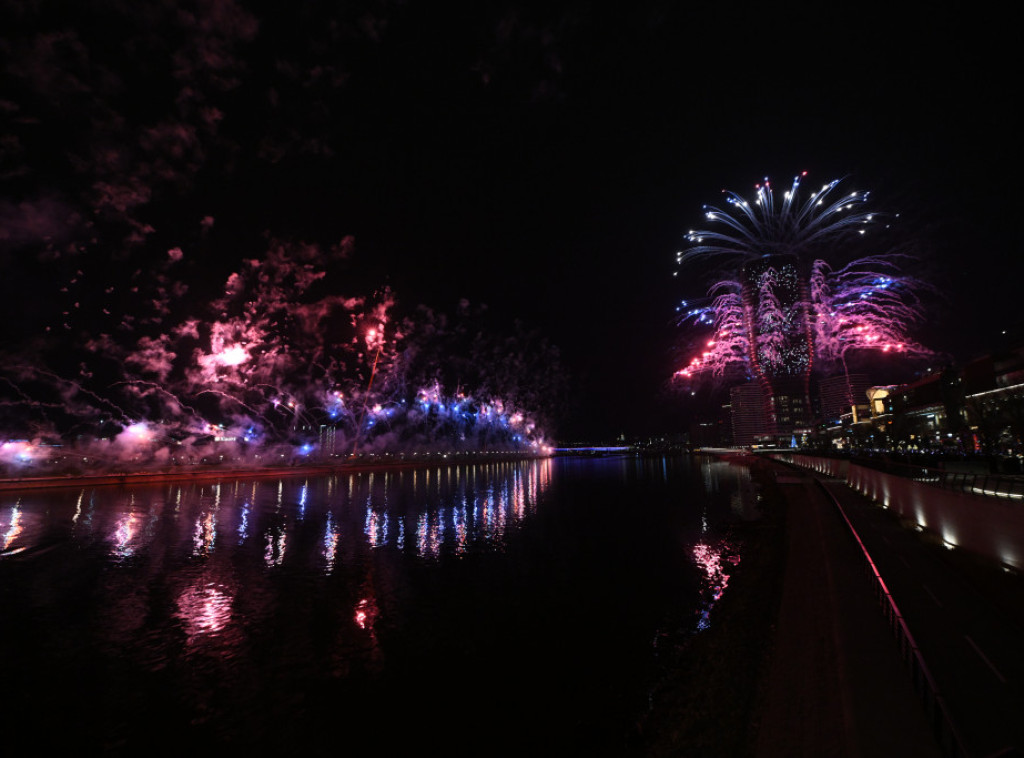Beograđani i gosti prestonice dočekali Novu 2026. na Sava promenadi