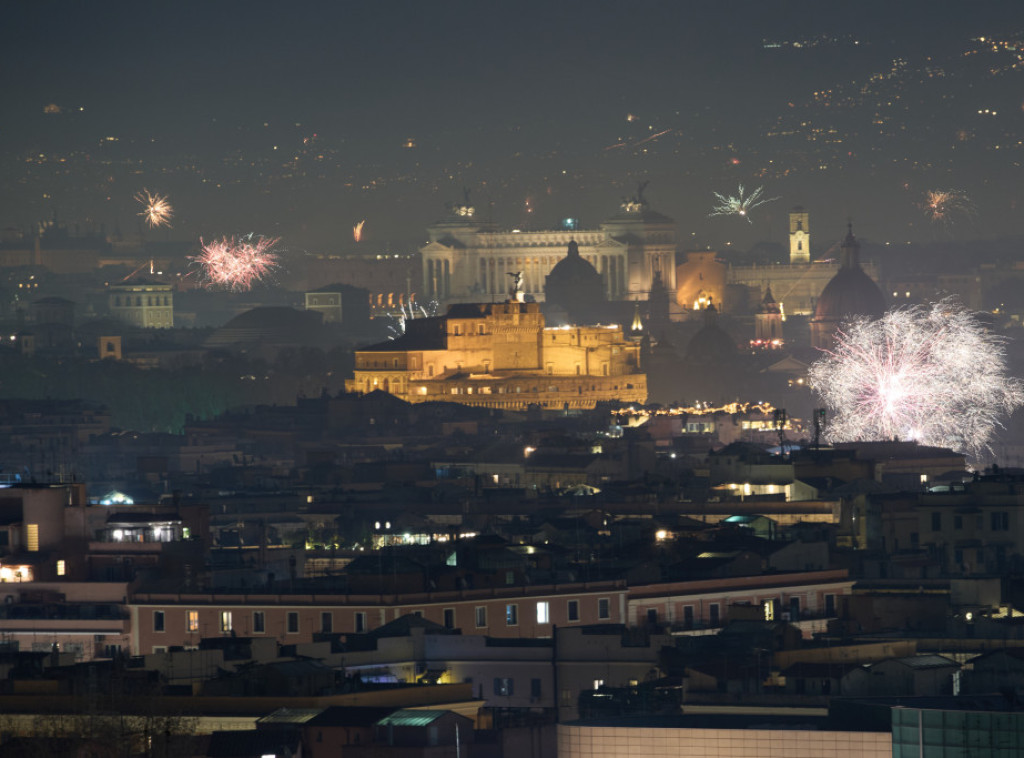 Rim: Incidenti i požari tokom dočeka Nove godine