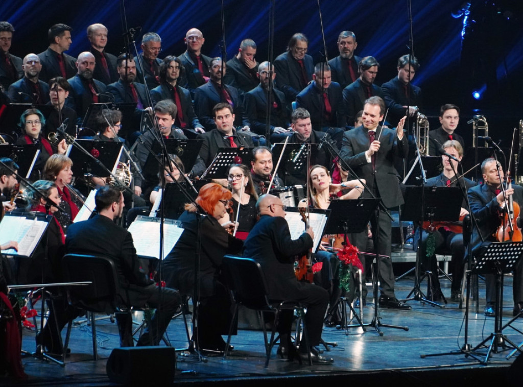 Novogodišnji gala koncert Bojana Suđića i Srpske filharmonije održan u Sava centru