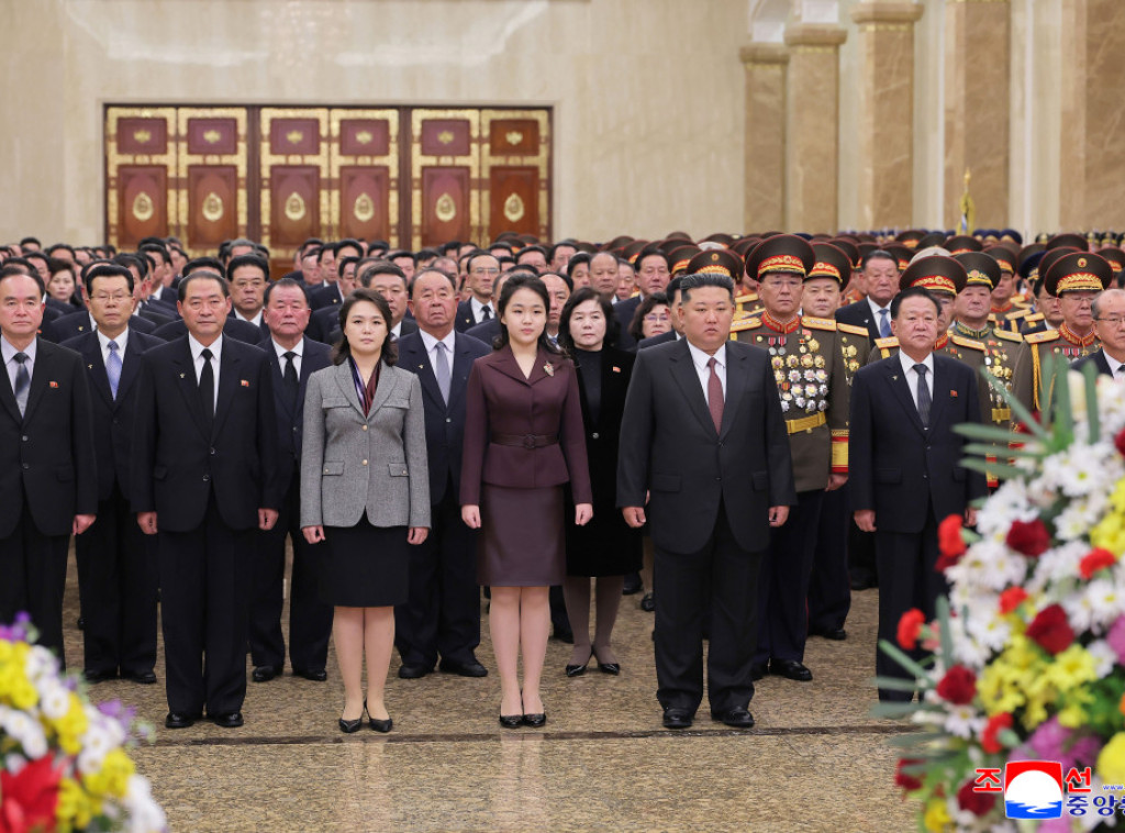 Ćerka Kim Džong Una prvi put javno posetila državni mauzolej