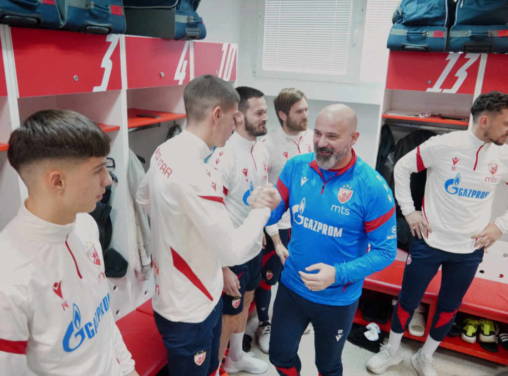 Fudbaleri Crvene zvezde počeli pripreme za drugi deo sezone; Dejan Stanković: Sve ćemo uraditi da osvojimo titulu