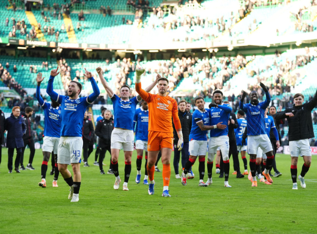 Fudbaleri Rendžersa pobedili Seltik u derbiju škotskog prvenstva