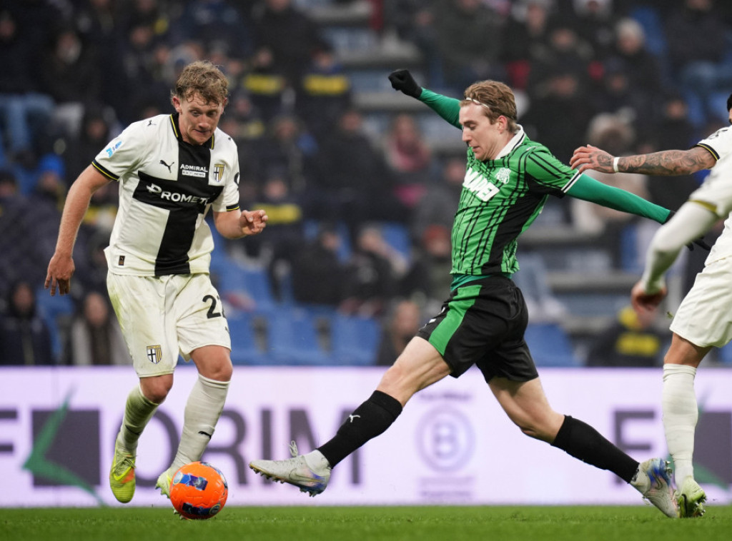 Remi fudbalera Sasuola i Parme u 18. kolu Serije A