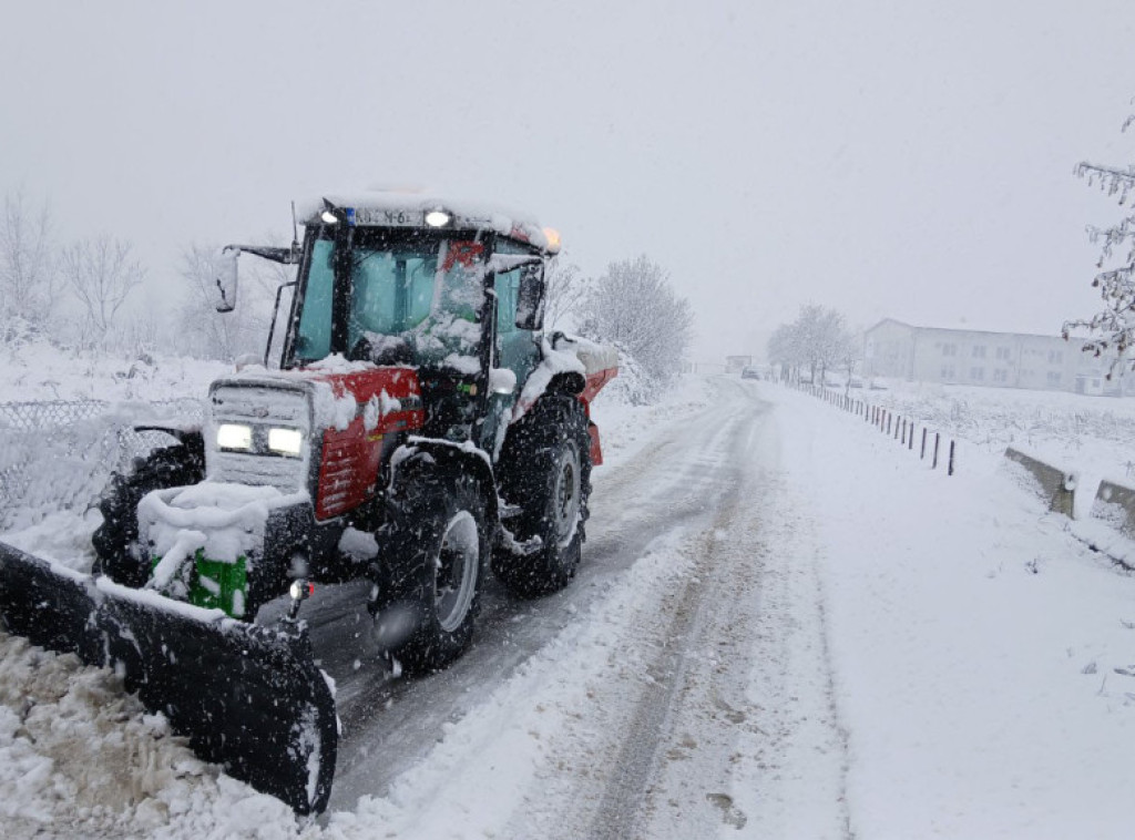 Narandžasto upozorenje zbog snega u Bosni i Hercegovini, temperatura u minusu