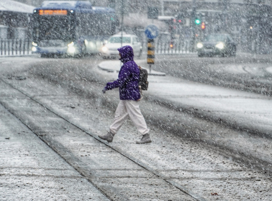 Danas sneg, kiša, ledeni dan - temperatura oko nula stepeni