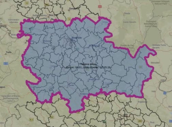 MUP uputio SMS građanima: Budite oprezni i pratite instrukcije nadležnih organa