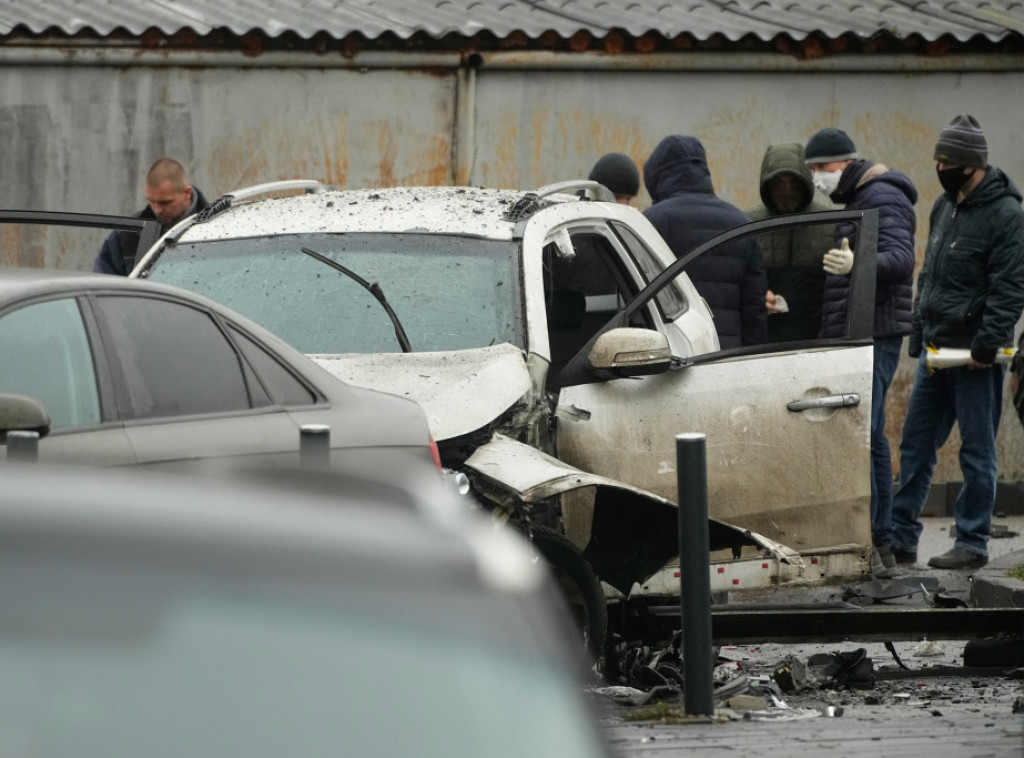 Kijev: Policajac povređen u eksploziji automobila koja se tretira kao teroristički akt