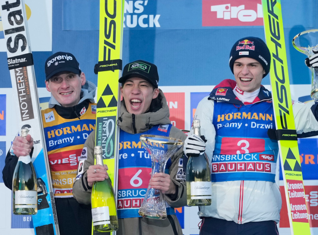 Japanac Ren Nikaido pobedio na turneji "Četiri skakaonice" u Insbruku