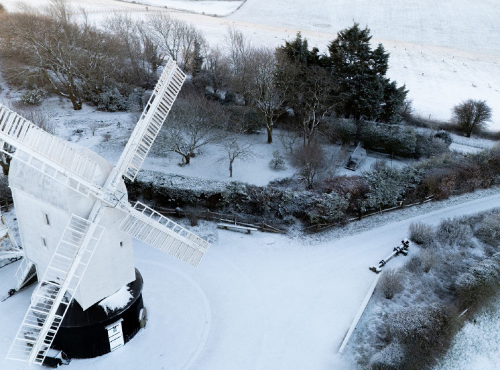 Narandžasta upozorenja u Škotskoj, žuta u većem delu VB zbog obilnih snežnih padavina