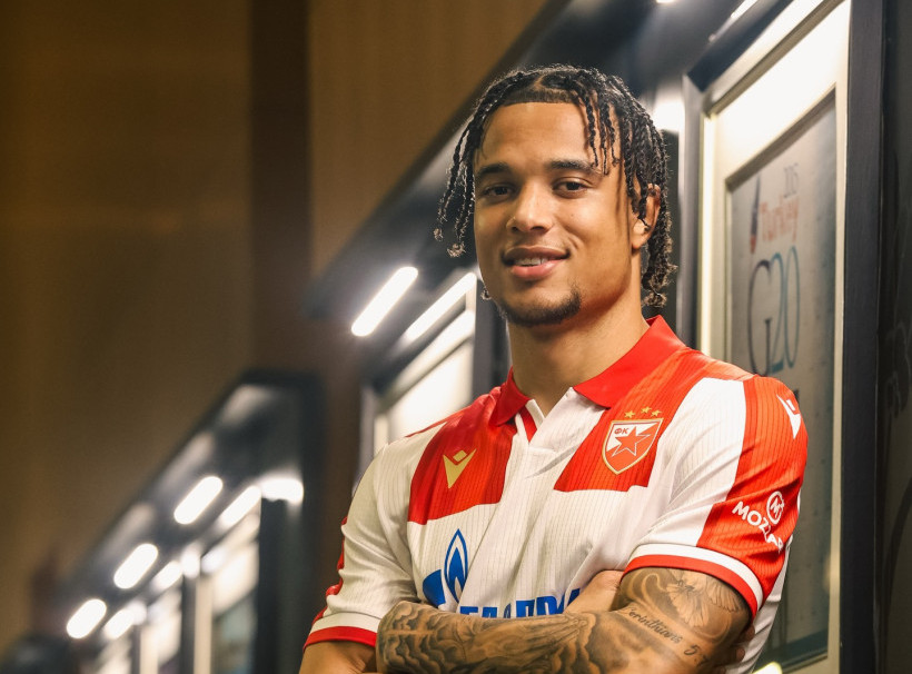 Holandski fudbaler Džej Enem prvo pojačanje Crvene zvezde u zimskom prelaznom roku