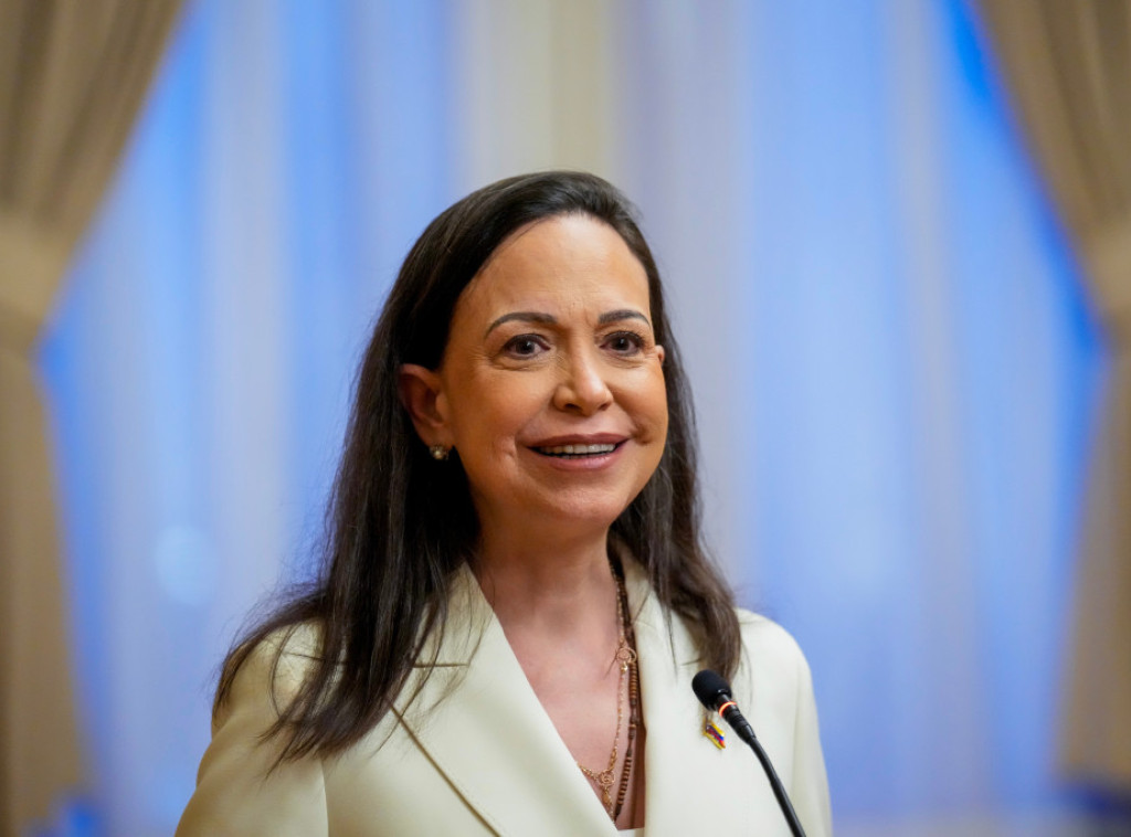 Marija Korina Mačado spremna da preda Trampu Nobelovu nagradu za mir