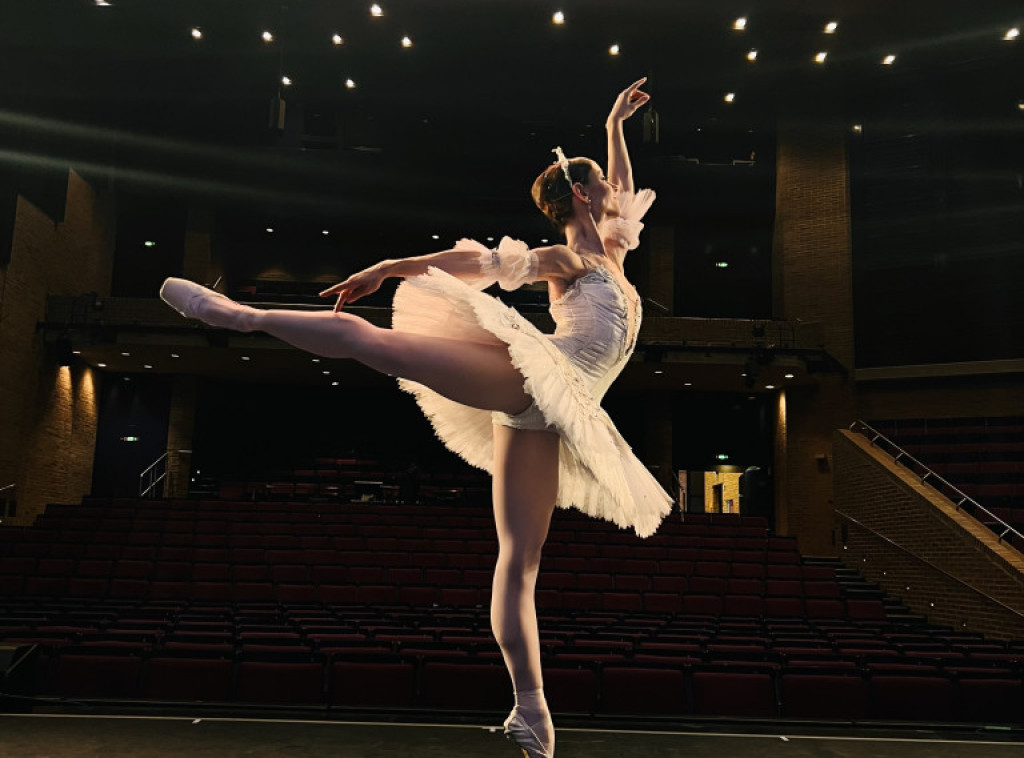 Solistkinja Ada Raspor u baletu "Krcko Oraščić" u Madlenijanumu