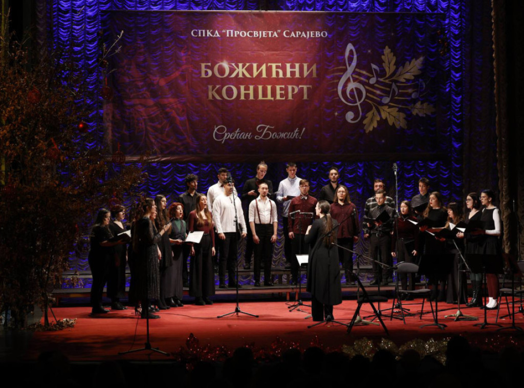 Sarajevo: U Narodnom pozorištu održan tradicionalni Božićni koncert