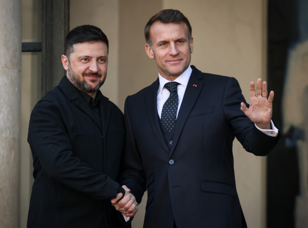 Zelenski i Makron razgovarali o jačanju ukrajinske odbrane i jačanju pozcije Kijeva