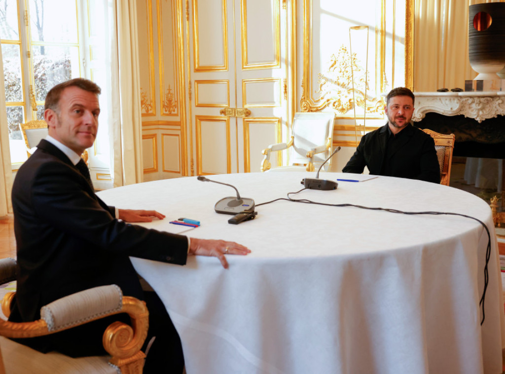 Zelenski i Makron razgovarali o jačanju ukrajinske odbrane i jačanju pozcije Kijeva