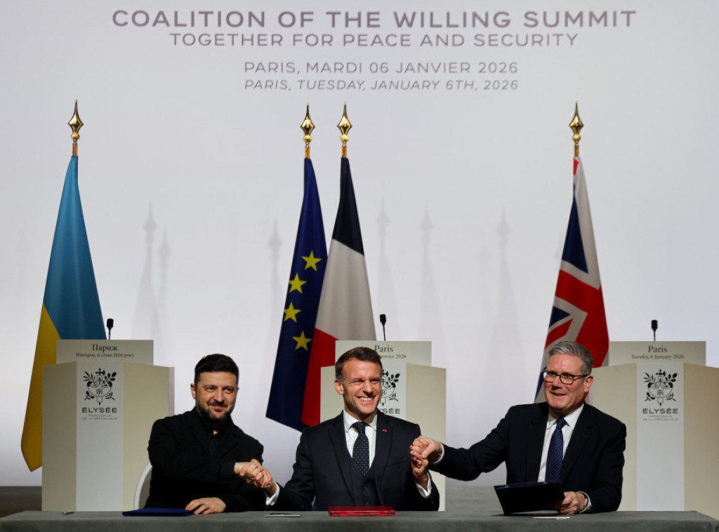 Makron: Bezbednosne garancije za Ukrajinu ključne su za trajan mir