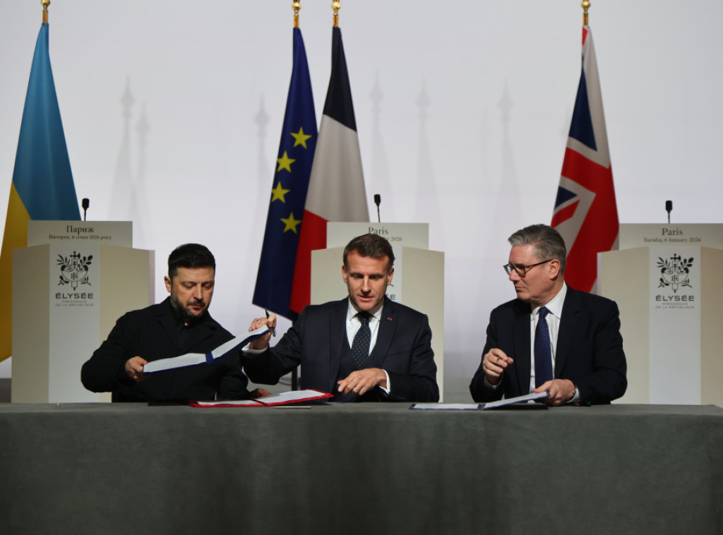 Bezbednosne garancije za Ukrajinu: Koalicija voljnih potpisala izjavu u Parizu
