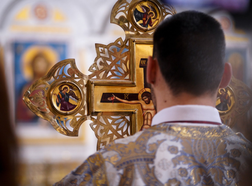 Sarajevo: Božićna liturgija služena u sabornom hramu Rođenja Presvete Bogorodice