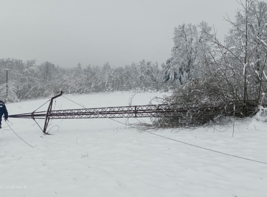 Elektromreža Srbije: Situacija u prenosnom sistemu stabilna, ekipe na terenu pomažu kolegama iz EDS-a