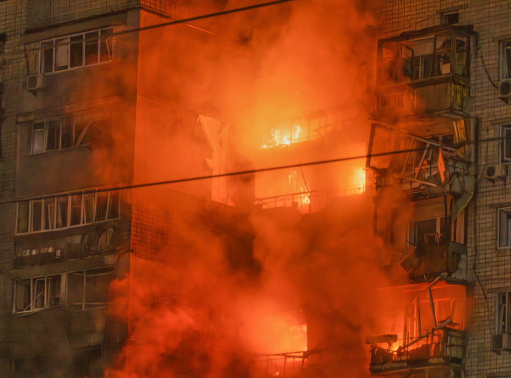 Rusija napada Kijev i Lavov, požari i eksplozije