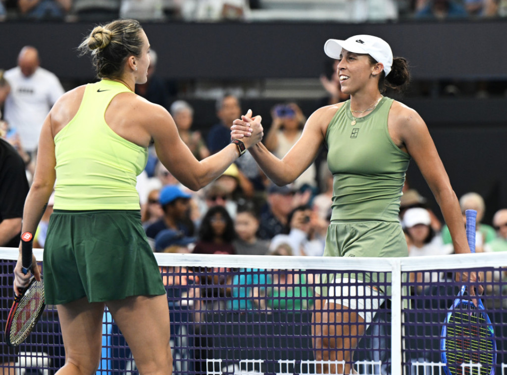 Sabalenka, Pegula, Muhova i Kostjuk u polufinalu WTA turnira u Brizbejnu