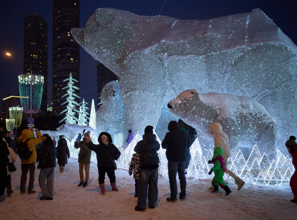 Obilne snežne padavine u Moskvi, približavaju se rekordnim vrednostima iz 1956.
