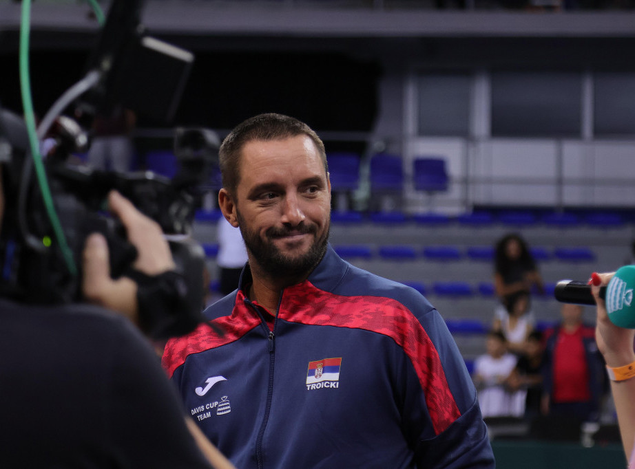 Teniseri Srbije protiv Litvanije u Dejvis kupu, Troicki: Izvukli smo dobar žreb