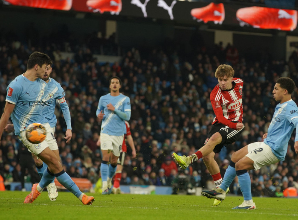 Fudbaleri Mančester sitija "desetkom" do četvrtog kola FA Kupa