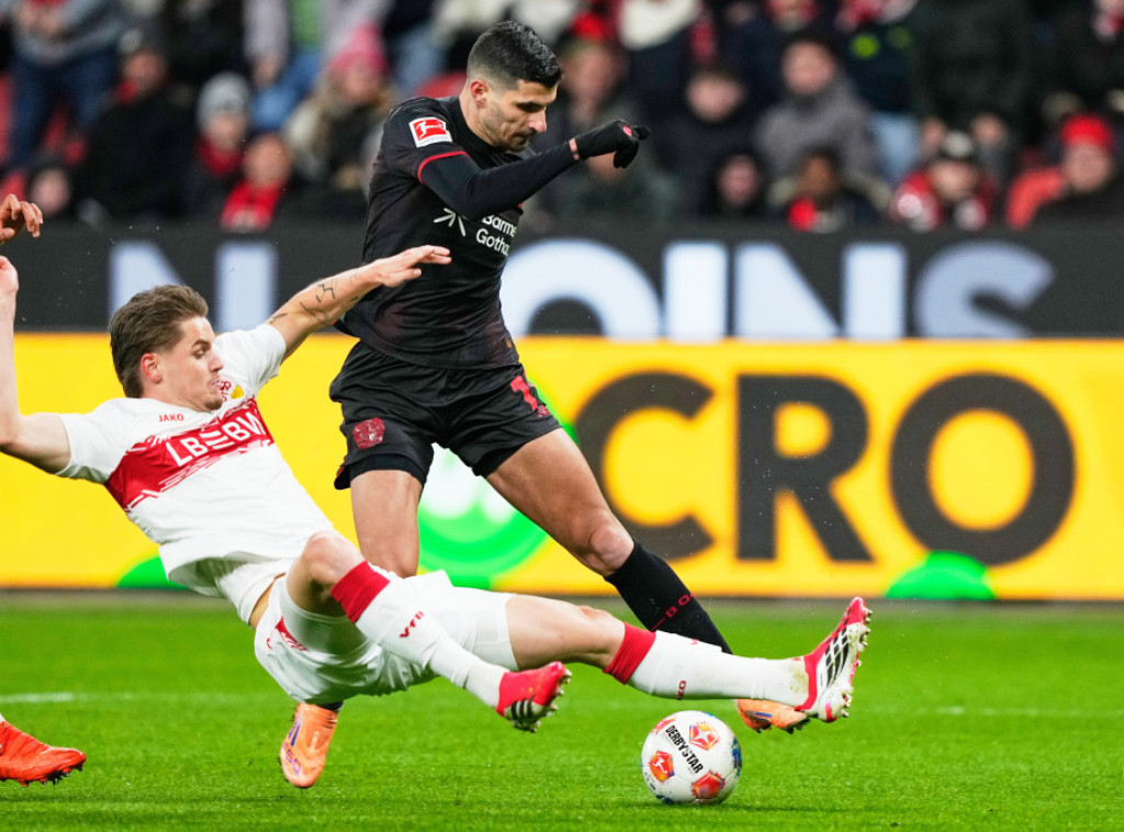 Fudbaleri Štutgarta deklasirali Bajer u Leverkuzenu