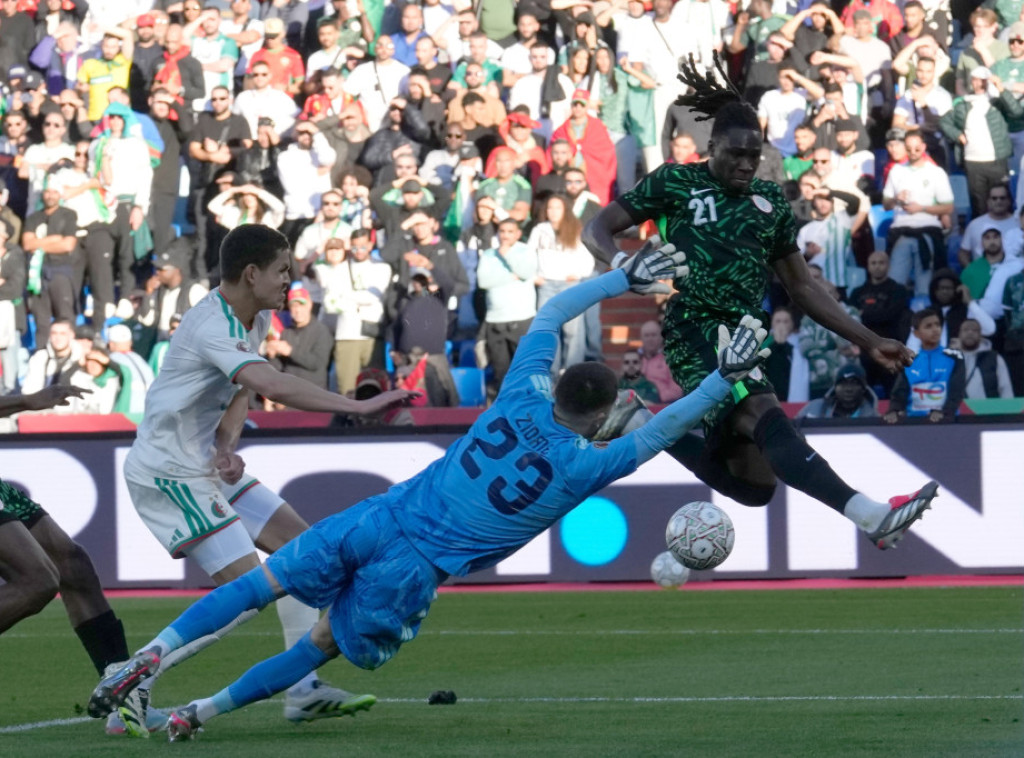 Fudbaleri Nigerije treći polufinalisti Afričkog Kupa nacija