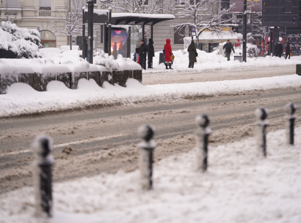 U Srbiji danas oblačno i hladno, ponegde sa slabim snegom, temperatura do 0 stepeni