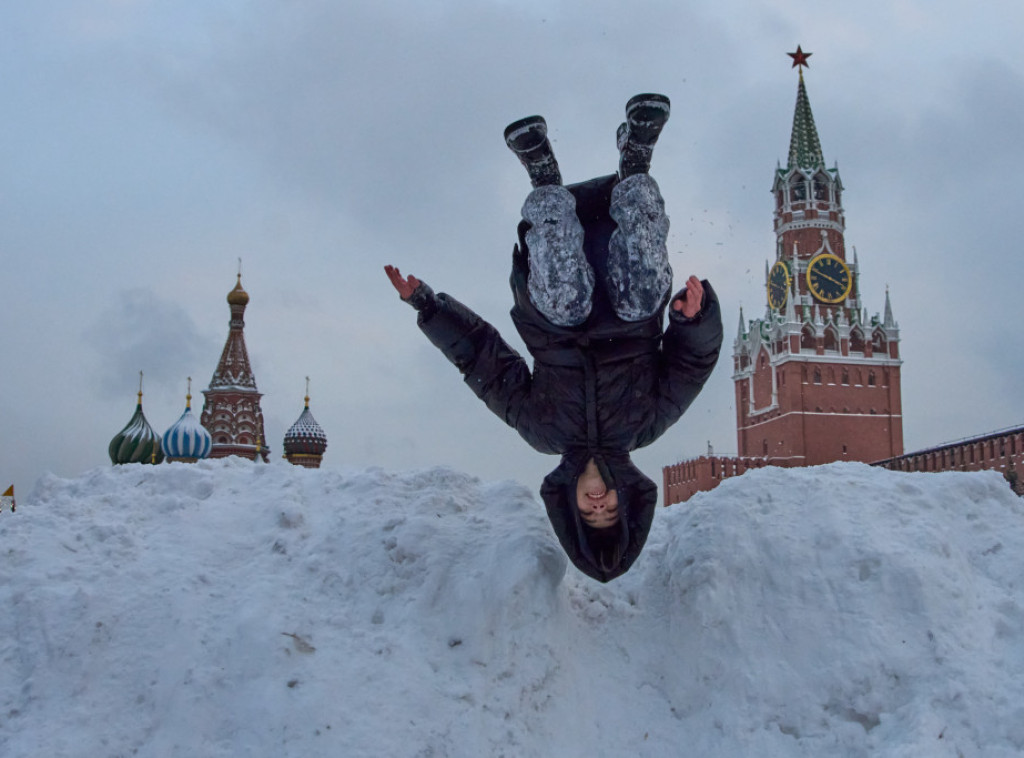 U Moskvi palo pola metra snega, dvostruko više od klimatske norme