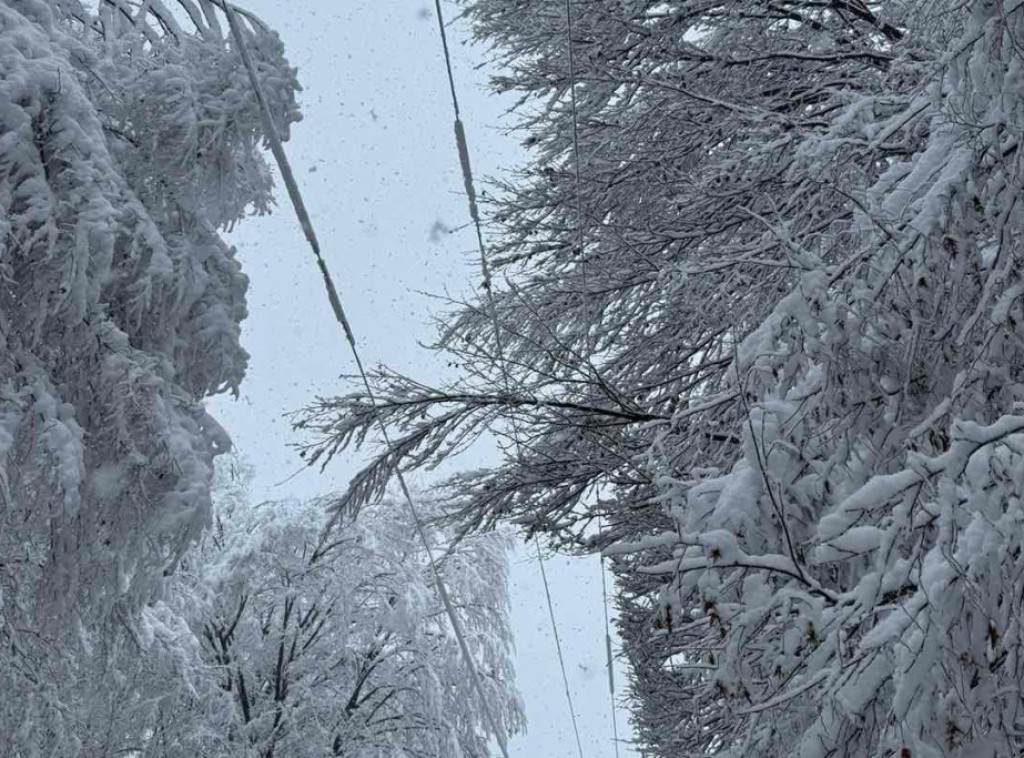 Vanredna situacija na delu teritorije opštine Lučani, 4.000 domaćinstava bez struje