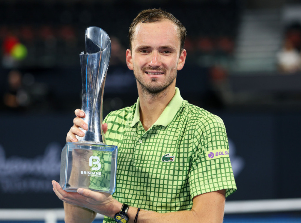 Ruski teniser Danil Medvedev osvojio ATP turnir u Brizbejnu