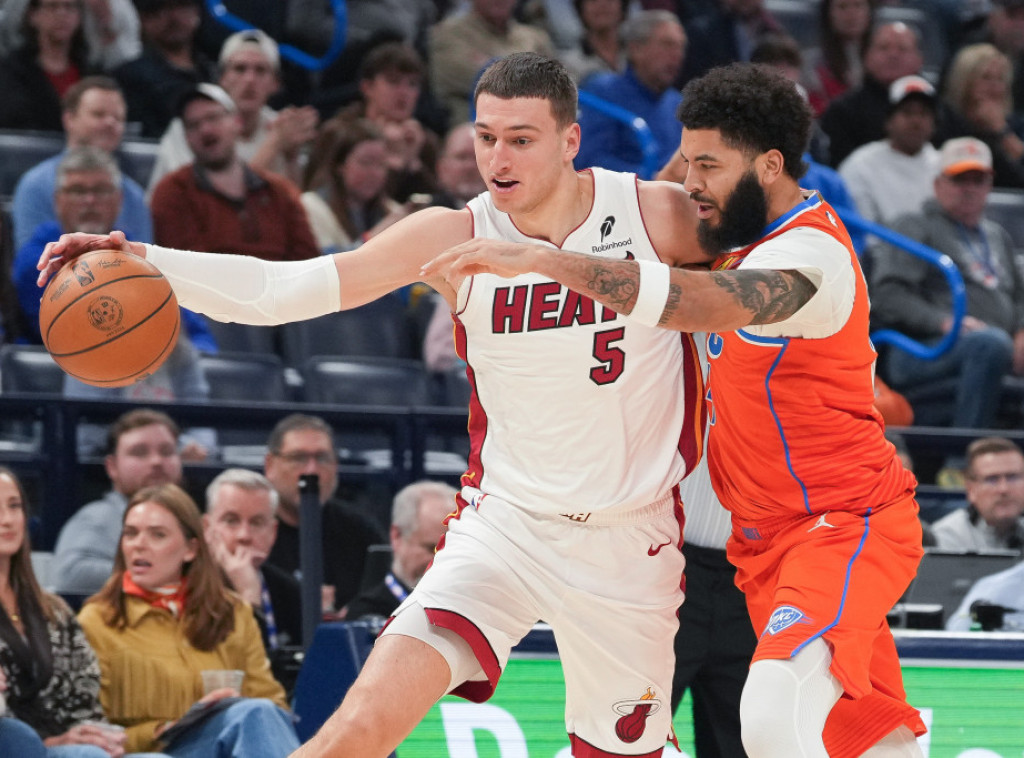 Nikola Jović postigao 13 poena u porazu Majamija od Oklahome