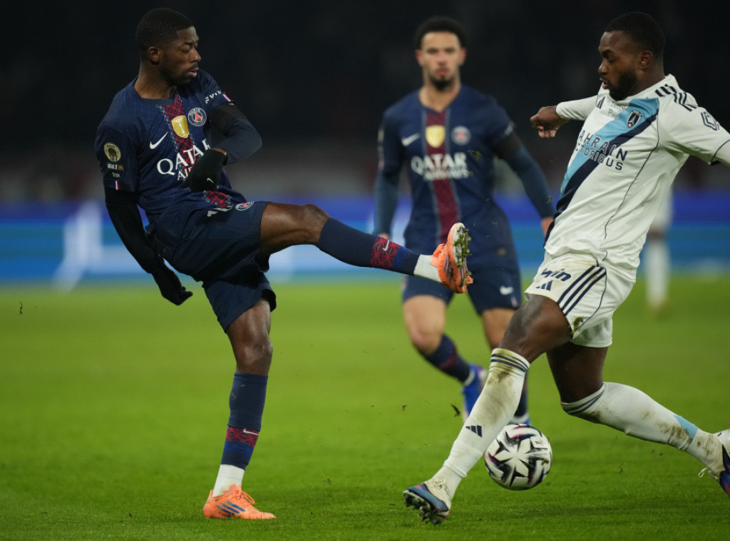 Fudbaleri Pariza eliminisali Pari Sen Žermen iz Kupa Francuske