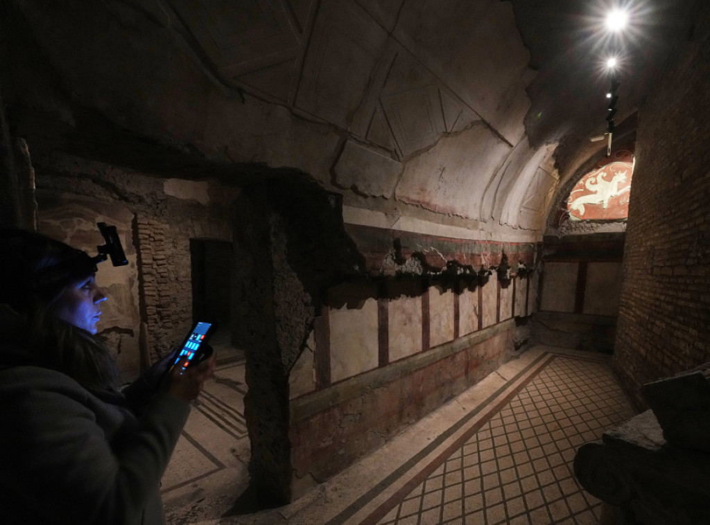 Antička rimska Kuća grifona otvorena za virtuelne turističke obilaske