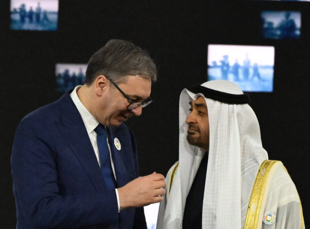 Aleksandar Vučić se sastao se šeikom Mohamedom bin Zajedom Al Nahjanom u Abu Dabiju