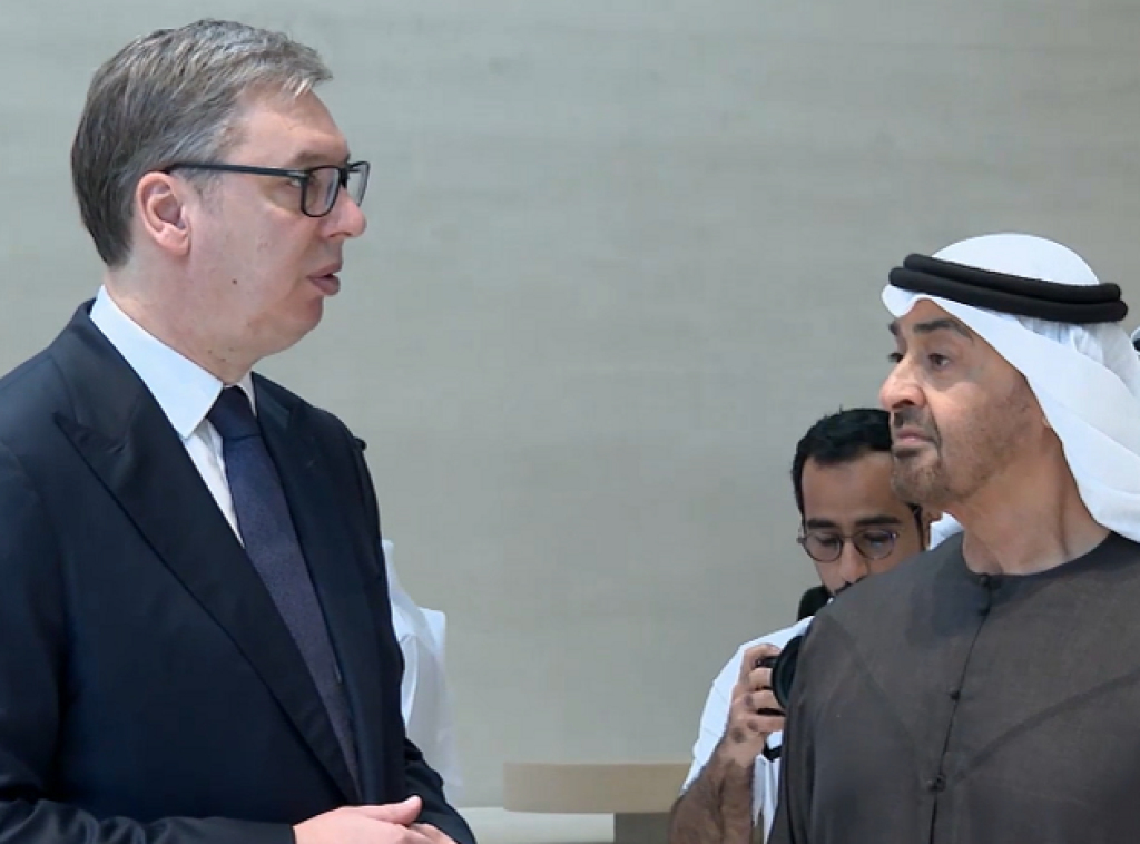 Vucic presents Serbia's EXPO 2027 vision to bin Zayed