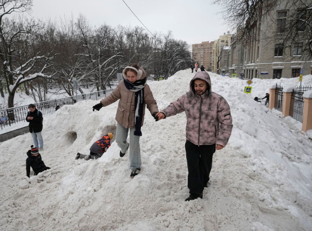 Visina snega u Moskvi i okolini premašila pola metra